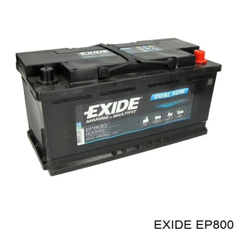 Bateria recarregável (PILHA) Exide EP800 preço, a partir de 241,24 USD