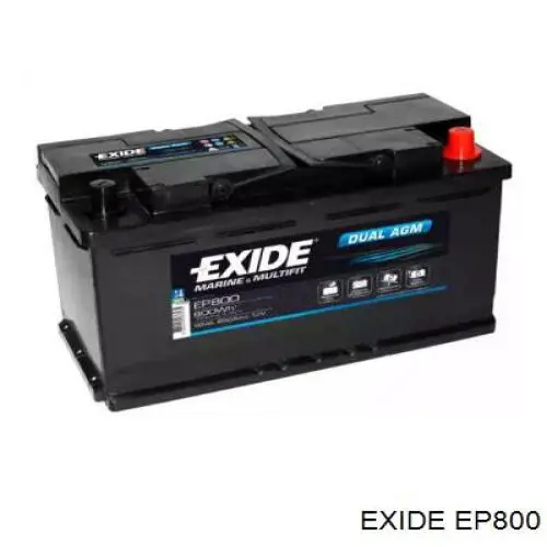Compre EP800 Exide Bateria recarregável (PILHA)