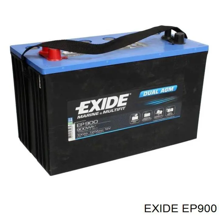 Compre EP900 Exide Bateria recarregável (PILHA)