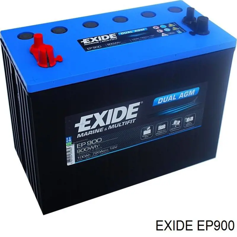 Bateria recarregável (PILHA) Exide EP900 preço, a partir de 393,11 USD