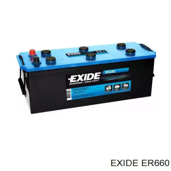 ER660 Exide Bateria recarregável (PILHA)
