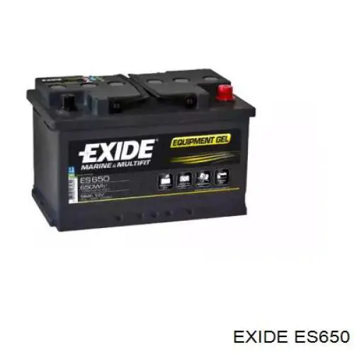 Bateria recarregável (PILHA) Exide ES650 preço, a partir de 227,91 USD