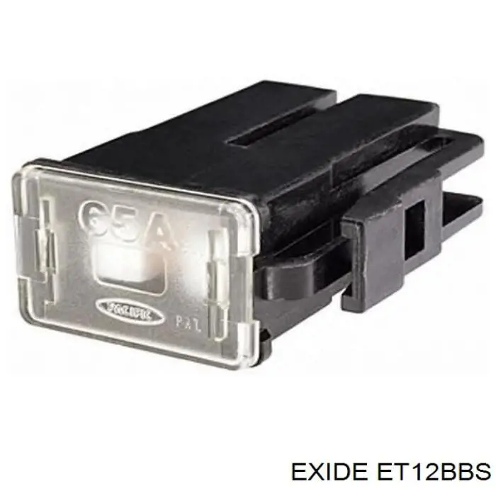 ET12BBS Exide Bateria recarregável (PILHA)