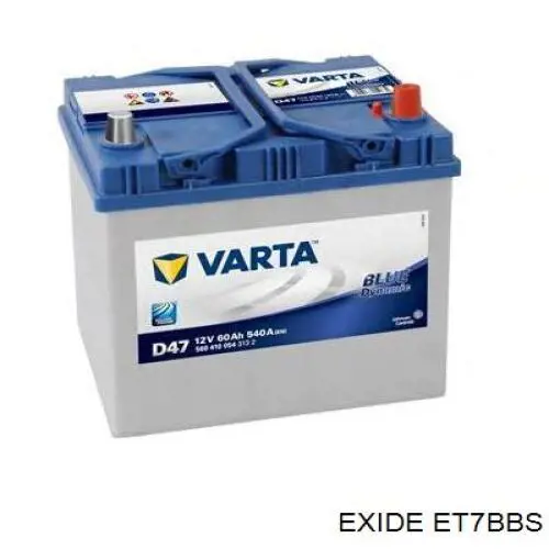 Compre ET7BBS Exide Bateria recarregável (PILHA)