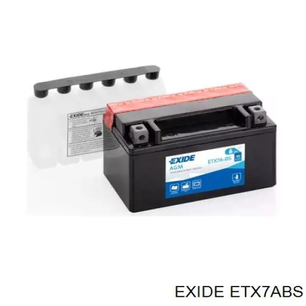 Bateria recarregável (PILHA) Exide YTX7ABS preço, a partir de 34,14 USD