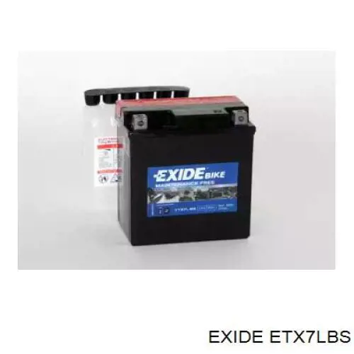 ETX7LBS Exide Bateria recarregável (PILHA)