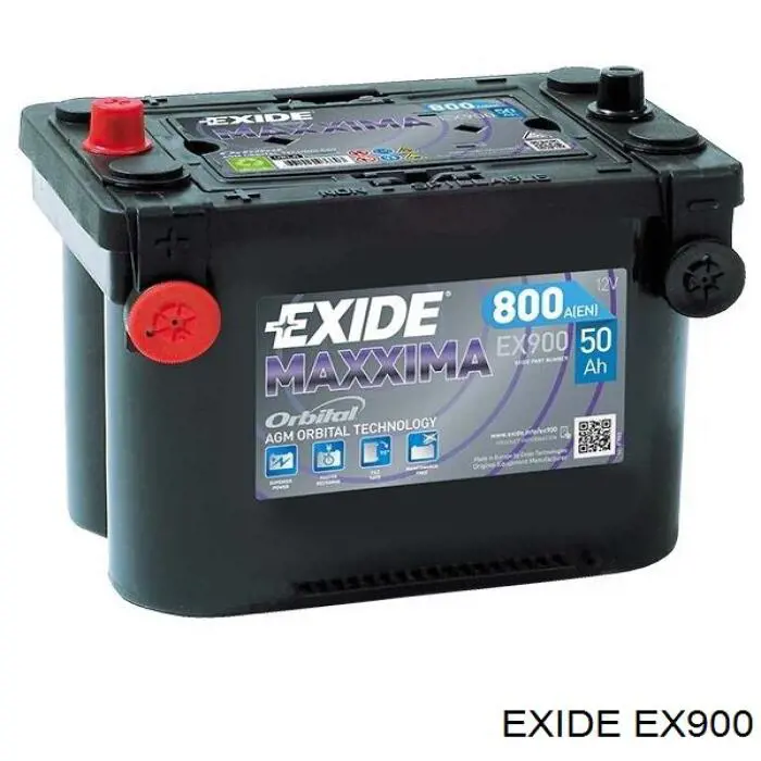 EX900 Exide Bateria recarregável (PILHA)