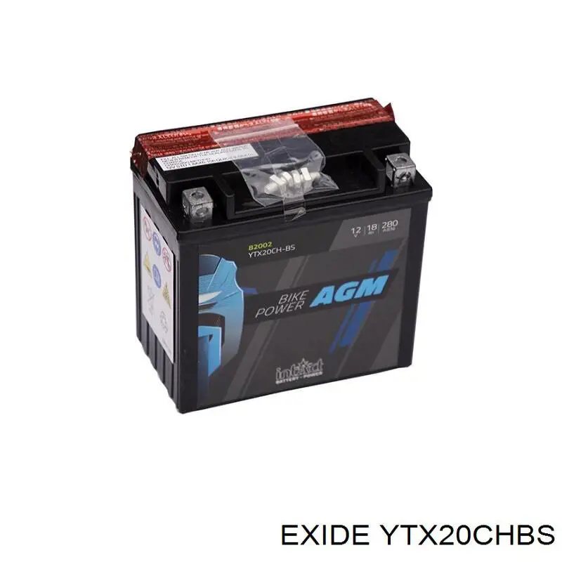 YTX20CHBS Exide Bateria recarregável (PILHA)