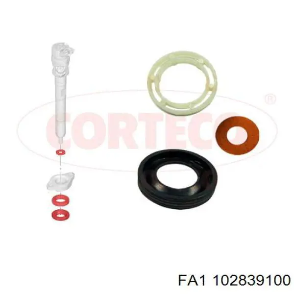 Anel (arruela) do injetor de ajuste FA1 102839100 preço, a partir de 1,56 USD