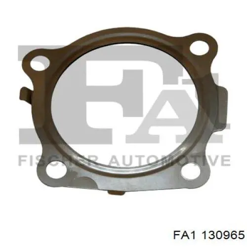 130965 FA1 Vedante de turbina dos gases de escape, escape