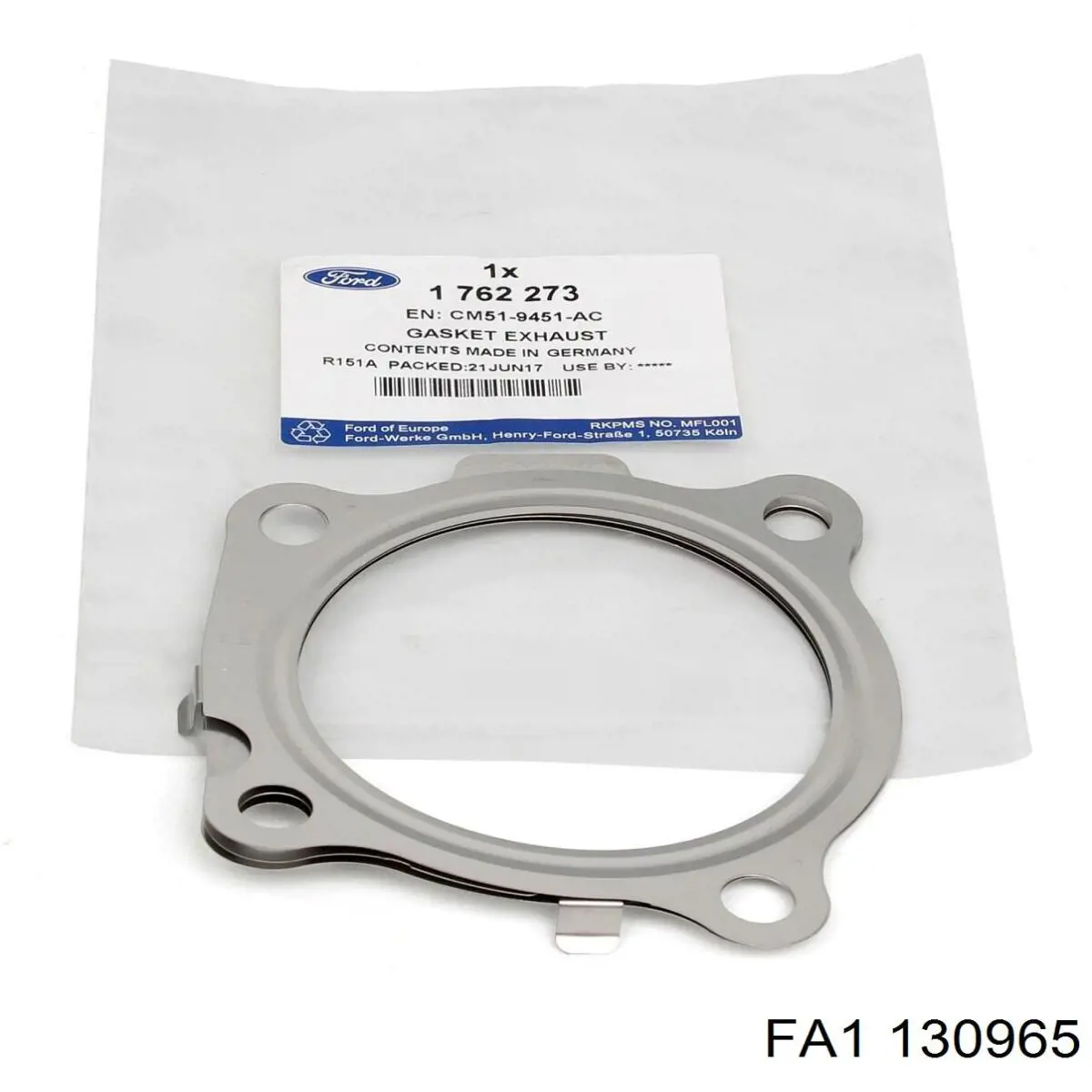 Vedante de turbina dos gases de escape, escape FA1 130965 preço, a partir de 15,71 USD