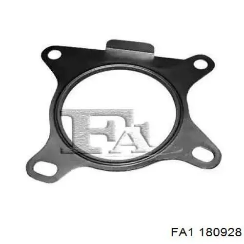 Compre 180928 FA1 Vedante de turbina dos gases de escape, escape