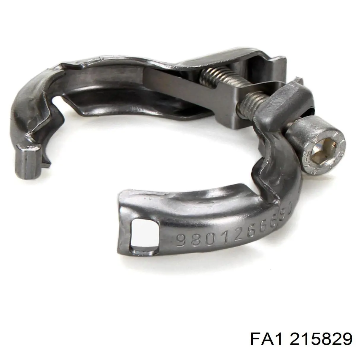 9801266680 Peugeot/Citroen Braçadeira de união de tubo coletor de escape