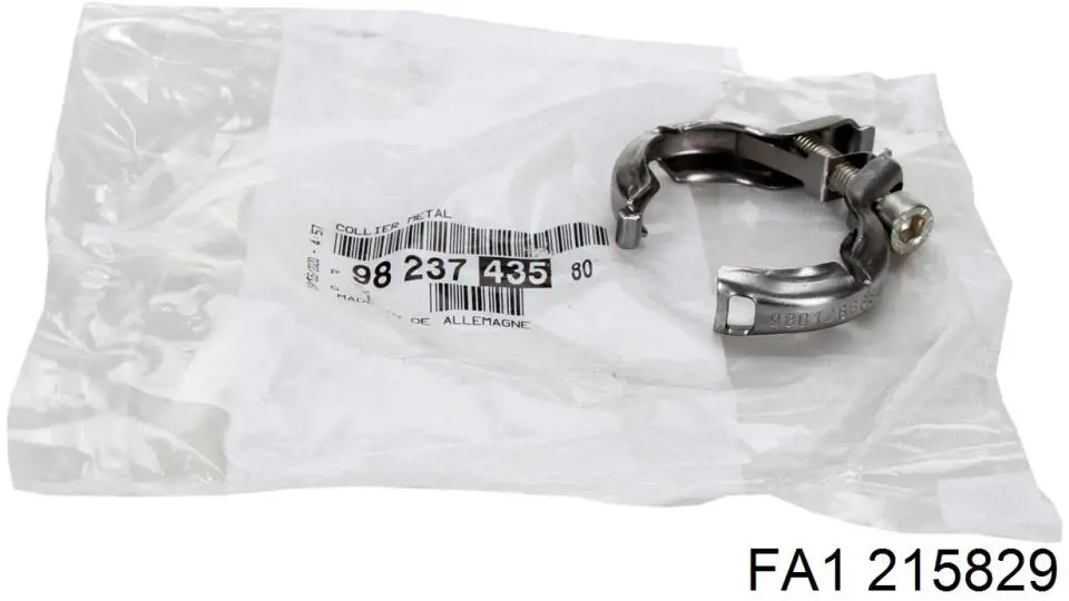 Braçadeira de união de tubo coletor de escape Mercedes A0009951133 preço, a partir de 11,77 USD