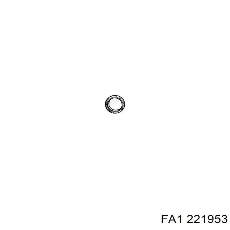 221953 FA1 Vedante de tubo de admissão do silenciador