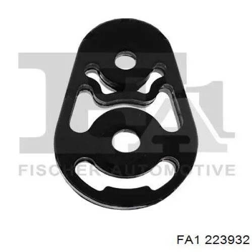 Compre 223932 FA1 Braçadeira do silenciador traseira