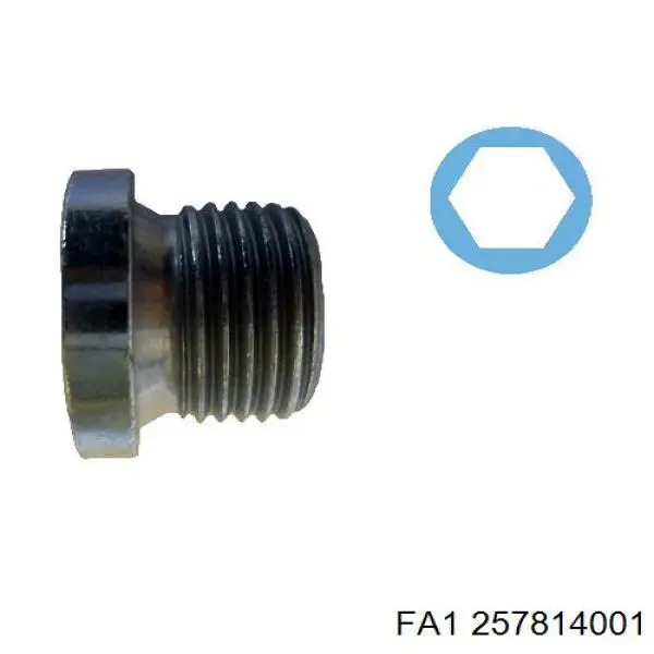 Compre 257814001 FA1 Tampão de panela de motor