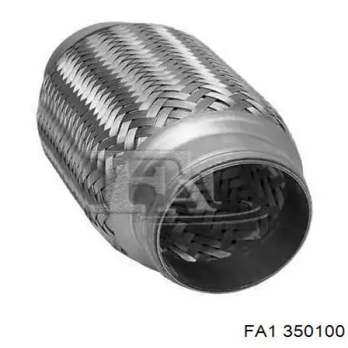 350100 FA1 Ondulação do silenciador