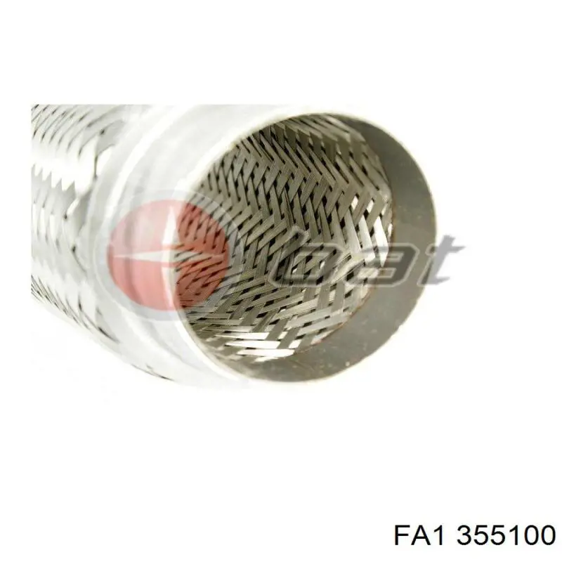 355100 FA1 Ondulação do silenciador