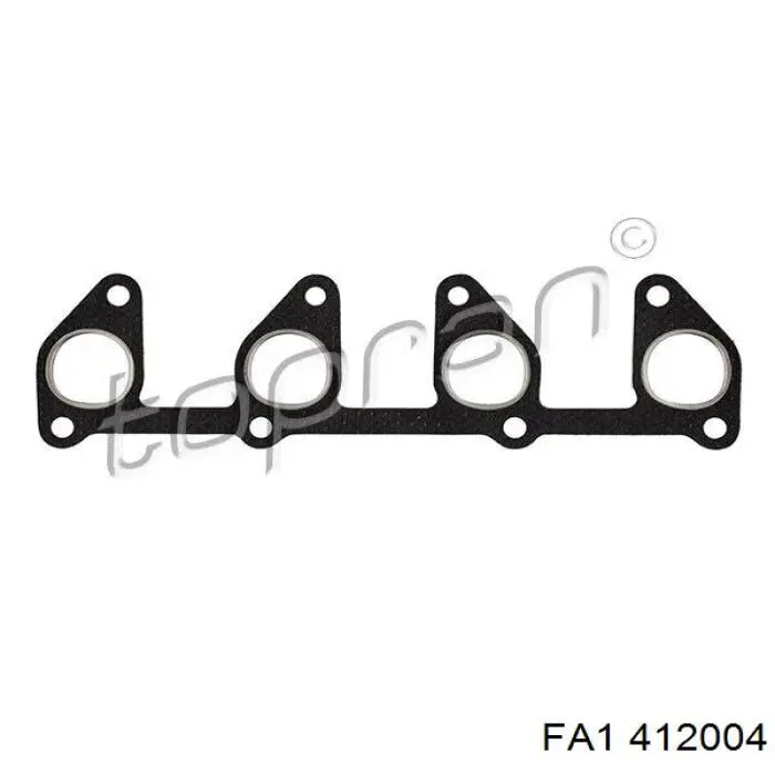 Vedante de tubo coletor de escape FA1 412004 preço, a partir de 7,79 USD