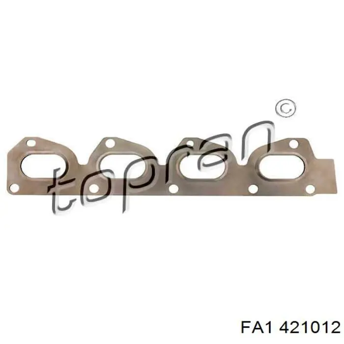 Vedante de tubo coletor de escape Ajusa 13245400 preço, a partir de 19,66 USD