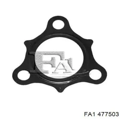 1727827010 Toyota Vedante de turbina dos gases de escape, escape