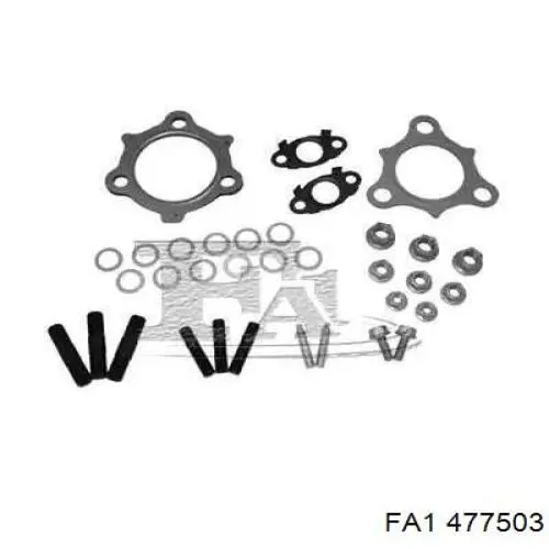 Vedante de turbina dos gases de escape, escape Toyota 1727827010 preço, a partir de 7,65 USD