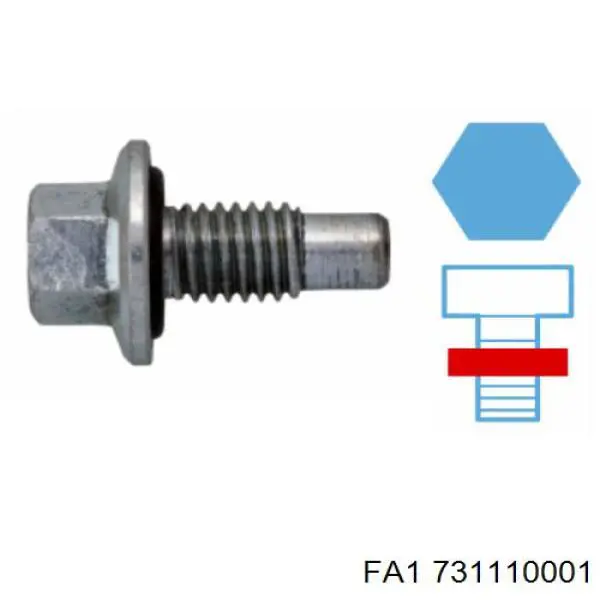 Tampão de panela de motor FA1 731110001 preço, a partir de 4,94 USD