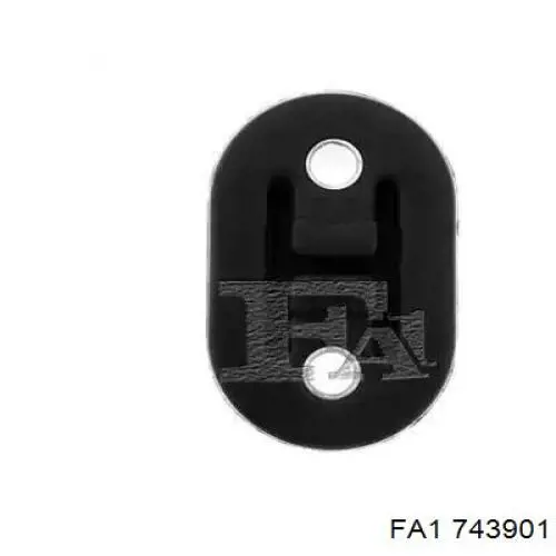 Coxim de fixação do silenciador FA1 743901 preço, a partir de 2,09 USD