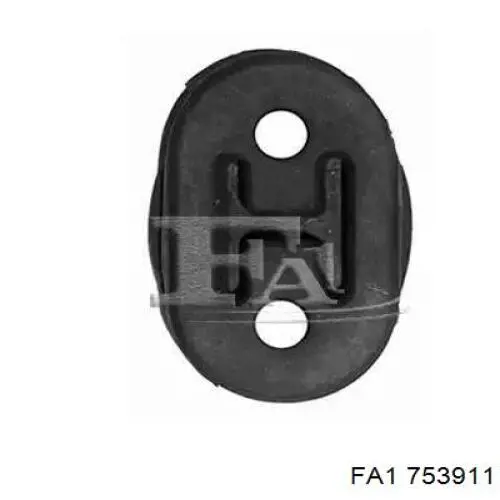 Coxim de fixação do silenciador FA1 753911 preço, a partir de 1,92 USD