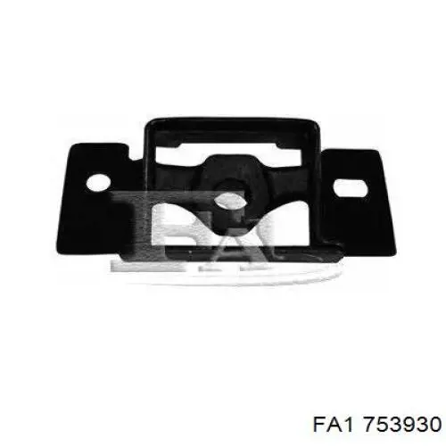 753930 FA1 Coxim de fixação do silenciador