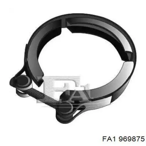 Braçadeira de silenciador dianteira FA1 969875 preço, a partir de 7,44 USD