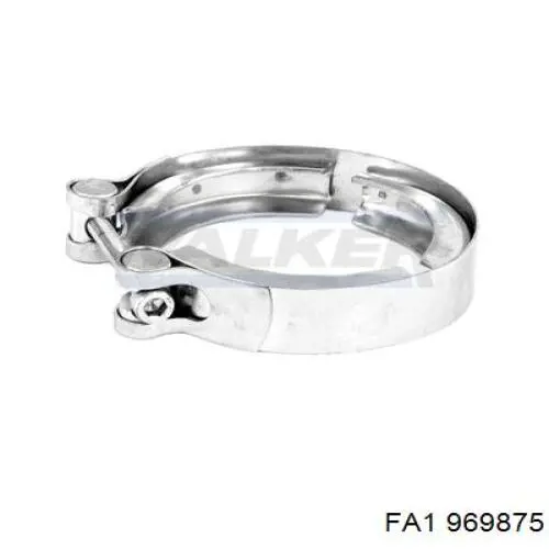 Compre 969875 FA1 Braçadeira de silenciador dianteira