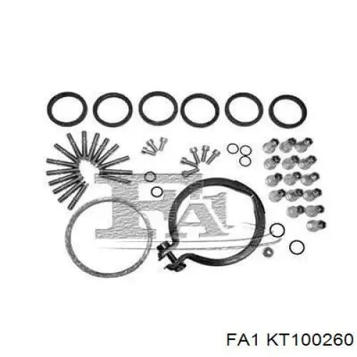 KT100260 FA1 Vedante de turbina, kit de montagem