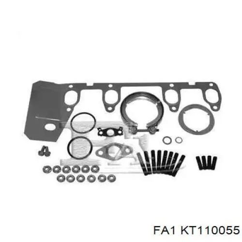 KT110055 FA1 Vedante de turbina, kit de montagem