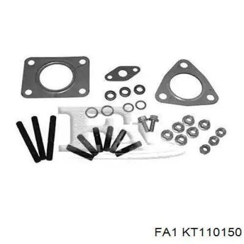 KT110150 FA1 Vedante de turbina, kit de montagem