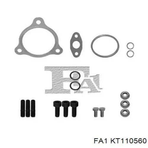 KT110560 FA1 Vedante de turbina, kit de montagem