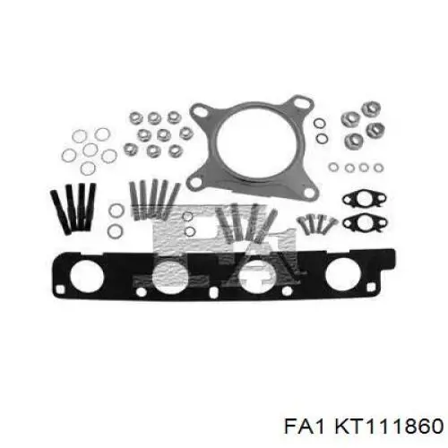 KT111860 FA1 Vedante de turbina, kit de montagem