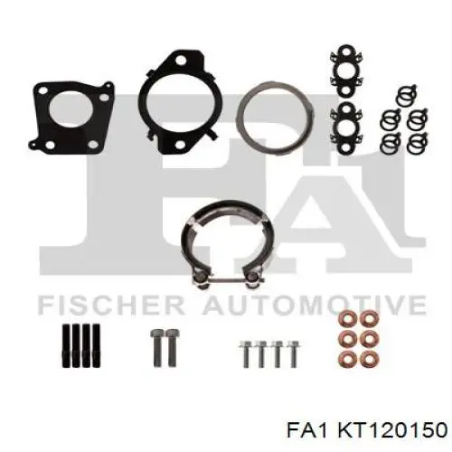 KT120150 FA1 Vedante de turbina, kit de montagem