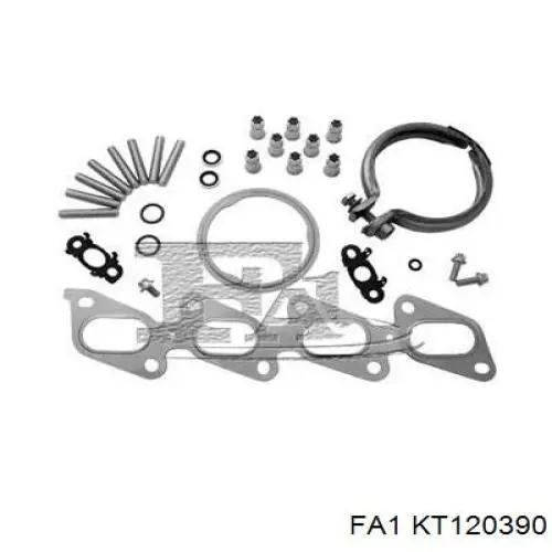 KT120390 FA1 Vedante de turbina, kit de montagem
