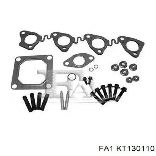 Compre KT130110 FA1 Vedante de turbina, kit de montagem
