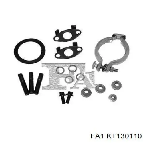 KT130110 FA1 Vedante de turbina, kit de montagem