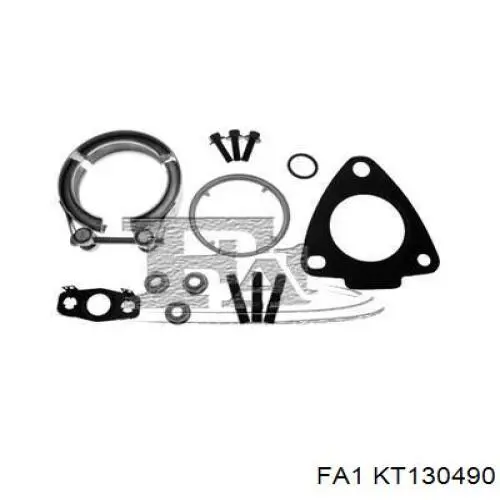 KT130490 FA1 Vedante de turbina, kit de montagem