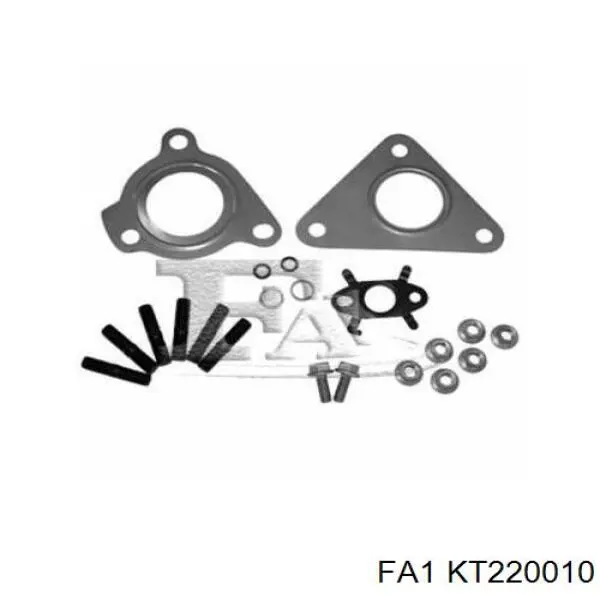 021TA16195000 Mahle Original Vedante de turbina, kit de montagem