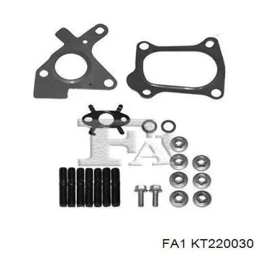 Vedante de turbina, kit de montagem FA1 KT220030 preço, a partir de 29,51 USD