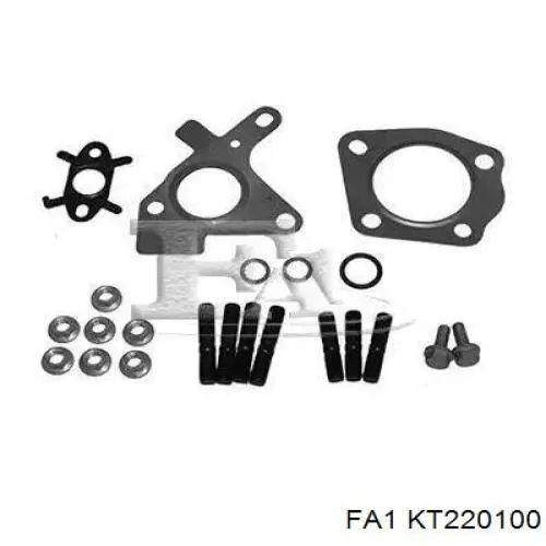 KT220100 FA1 Vedante de turbina, kit de montagem