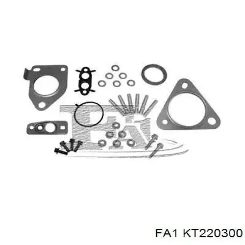 KT220300 FA1 Vedante de turbina, kit de montagem