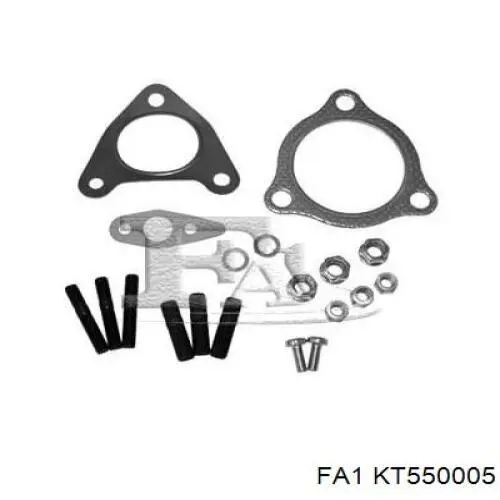 KT550005 FA1 Vedante de turbina, kit de montagem