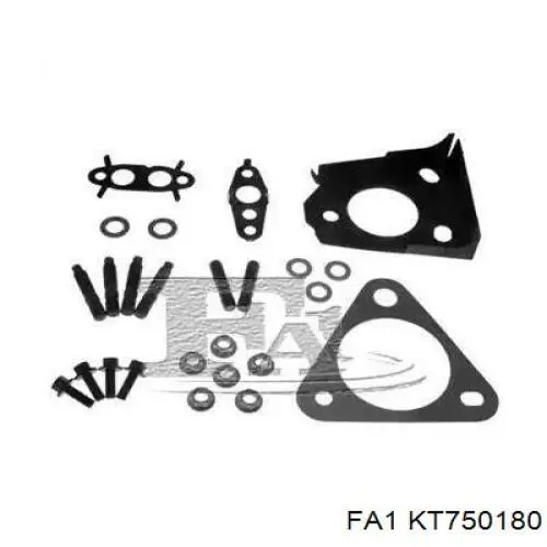 KT750180 FA1 Vedante de turbina, kit de montagem