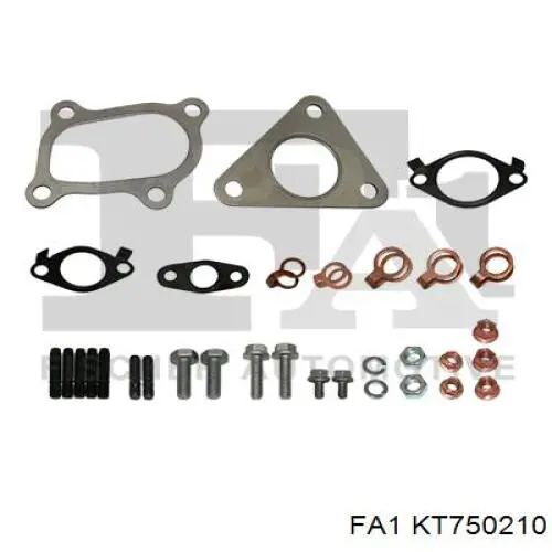 KT750210 FA1 Vedante de turbina, kit de montagem